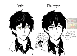 ayin (project moon), x (project moon), project moon, lobotomy corporation, ratbuchet, post #4117
