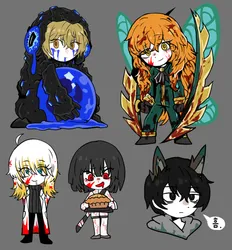 ishmael (project moon), faust (project moon), project moon, limbus company, debbie kimm, post #8003