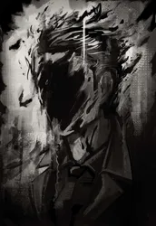 meursault (project moon), hollowed man, project moon, limbus company, velzegret art, post #6215