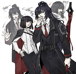 ryoshu (project moon), hong lu (project moon), project moon, limbus company, force (4sk force), post #1904