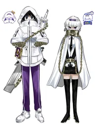 kira (project moon), sora (project moon), project moon, limbus company, bbirara117, post #4541