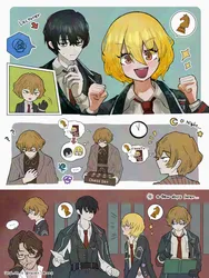 don quixote (project moon), sinclair (project moon), project moon, limbus company, raven draws, post #4413