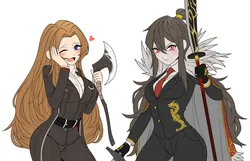 rodion (project moon), xiao (project moon), project moon, limbus company, smiling cushion, post #2342