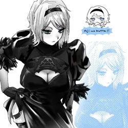 faust (project moon), 2b (nier:automata), project moon, limbus company, winterwintry, post #2672