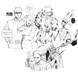 dante (project moon), meursault (project moon), project moon, limbus company, daresuki 05, post #1723
