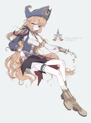 ishmael (project moon), captain seal (roco kingdom: world), project moon, limbus company, miwu 108, post #1099