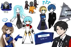 angela (project moon), roland (project moon), project moon, library of ruina, kangrim39, post #2457