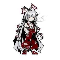 fujiwara no mokou, project moon, limbus company, ba yun qi, post #1761