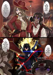 ryoshu (project moon), heathcliff (project moon), project moon, limbus company, mamaprofennn, post #5342