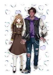 heathcliff (project moon), catherine (project moon), project moon, limbus company, iphone1996pro, post #3964