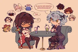 ryoshu (project moon), carmen (project moon), project moon, limbus company, pkeiiq, post #4684