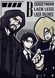 roland (project moon), john wick (character), project moon, library of ruina, kamilaz4002, post #2555