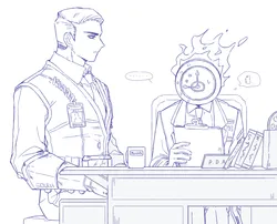 dante (project moon), meursault (project moon), project moon, limbus company, netsu 1012, post #7420
