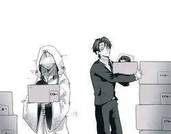 ryoshu (project moon), araya (project moon), project moon, limbus company, iphone1996pro, post #1377