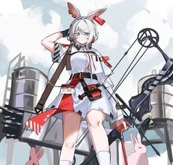 faust (project moon), april (arknights), project moon, limbus company, sostenudo, post #9314