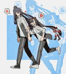 hong lu (project moon), jia xichun (project moon), project moon, limbus company, uzr akira, post #6554