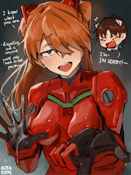 souryuu asuka langley, ikari shinji, neon genesis evangelion, alterkyon, post #641