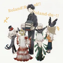 roland (project moon), angelica (project moon), project moon, library of ruina, zhizhangertongbaitang, post #3689