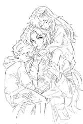 kali (project moon), lisa (project moon), project moon, lobotomy corporation, elegy763889, post #8353
