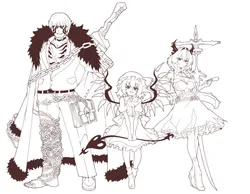 matthias (project moon), surtr (arknights), project moon, limbus company, kubaharu, post #9110