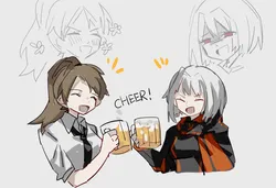 myo (project moon), olga (project moon), project moon, limbus company, he (minty), post #4579