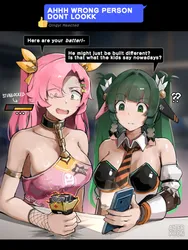 qingyi (zenless zone zero), nicole demara, zenless zone zero, alterkyon, post #911
