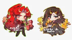binah (project moon), gebura (project moon), project moon, library of ruina, bngb love, post #6322