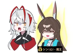amiya (arknights), w (arknights), project moon, limbus company, usatoto 1, post #4539