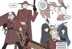 ryoshu (project moon), araya (project moon), project moon, limbus company, hvcassini98, post #4365