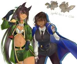 outis (project moon), symboli kris s (onyx soldier) (umamusume), project moon, limbus company, arializin, post #6329