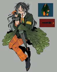 snegurochka (arknights), project moon, lobotomy corporation, dopperu ben, post #10459