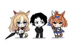 roland (project moon), durandal (umamusume), project moon, library of ruina, ena 25ji, post #4480