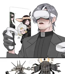jeanne (project moon), the chaplain (project moon), project moon, limbus company, noto12 34, post #2082