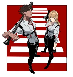heathcliff (project moon), catherine (project moon), project moon, limbus company, aetosmr, post #1471