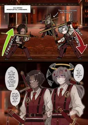 heathcliff (project moon), lucio (project moon), project moon, limbus company, mamaprofennn, post #1849