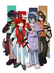 hohenheim (project moon), alyssa (project moon), project moon, limbus company, bc/bingtang, post #8567