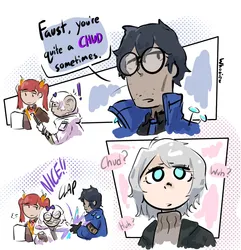 faust (project moon), kira (project moon), project moon, limbus company, whooie, post #9187